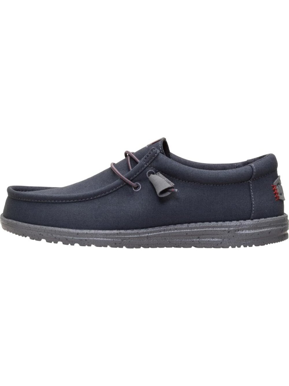 Heydude Men's Dark Grey Round Toe Breathable Flexible Casual Slip On Loafers